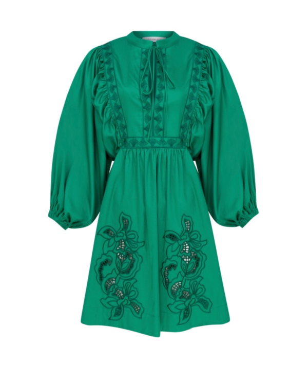Lug Von Siga ISLA SHORT DRESS - EMERALD