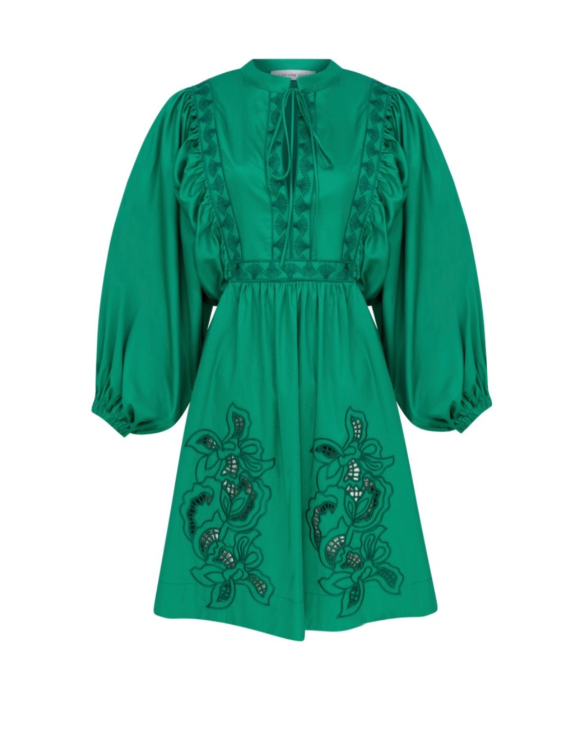 Lug Von Siga ISLA SHORT DRESS - EMERALD - Image 1 of 1