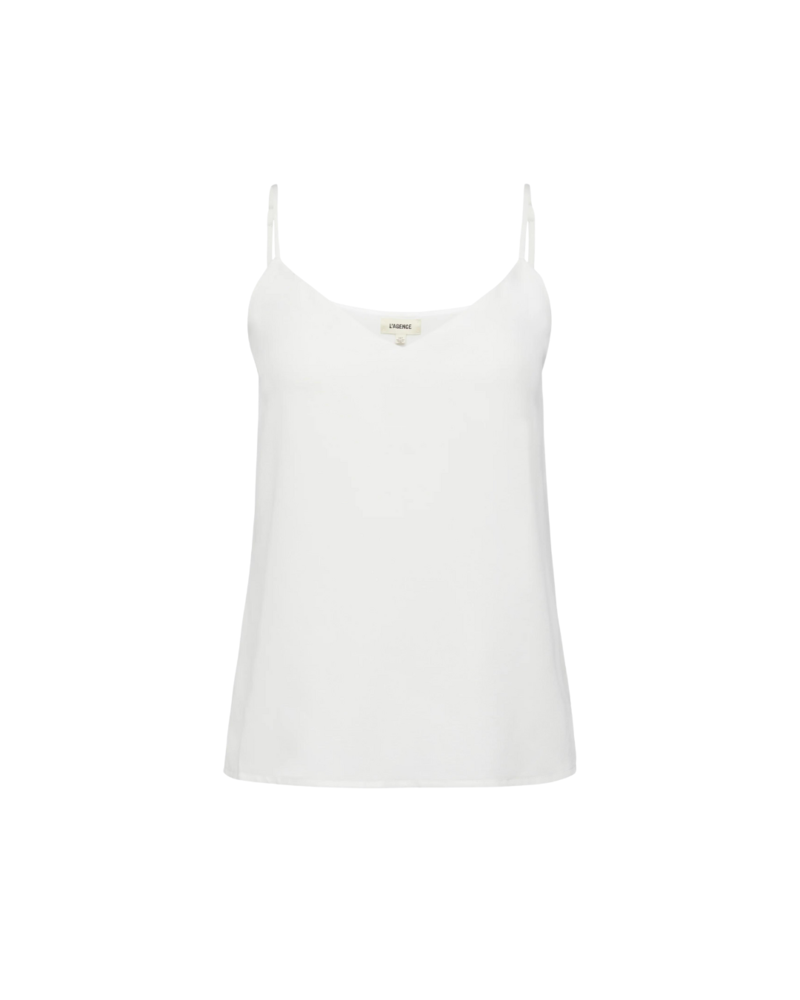 L'agence JANE SILK CAMISOLE - IVORY