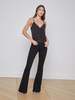 L'agence JANE SILK CAMISOLE - BLACK - Thumbnail 2