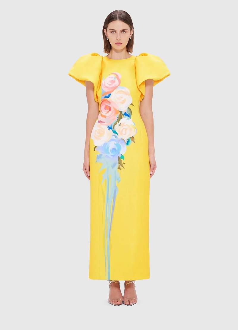 Leo Lin Lucinda Maxi Dress - Bouquet | Garmentory