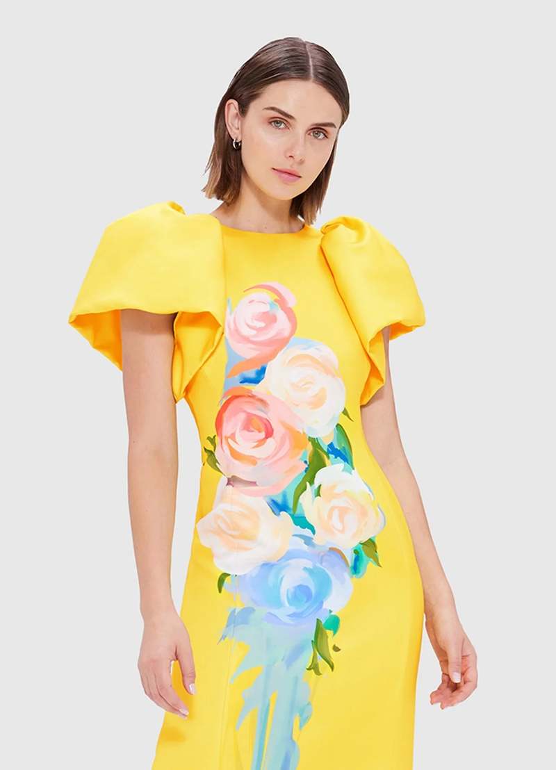 Leo Lin Lucinda Maxi Dress - Bouquet | Garmentory