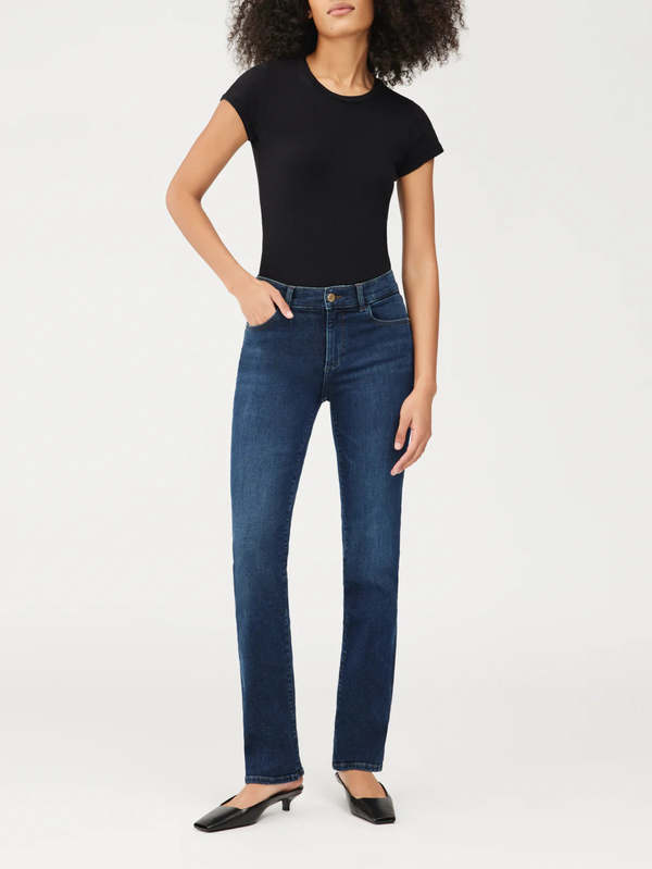 DL 1961 MARA STRAIGHT INSTASCULPT jeans - INDIA INK DL 1961 MARA STRAIGHT INSTASCULPT jeans - INDIA INK