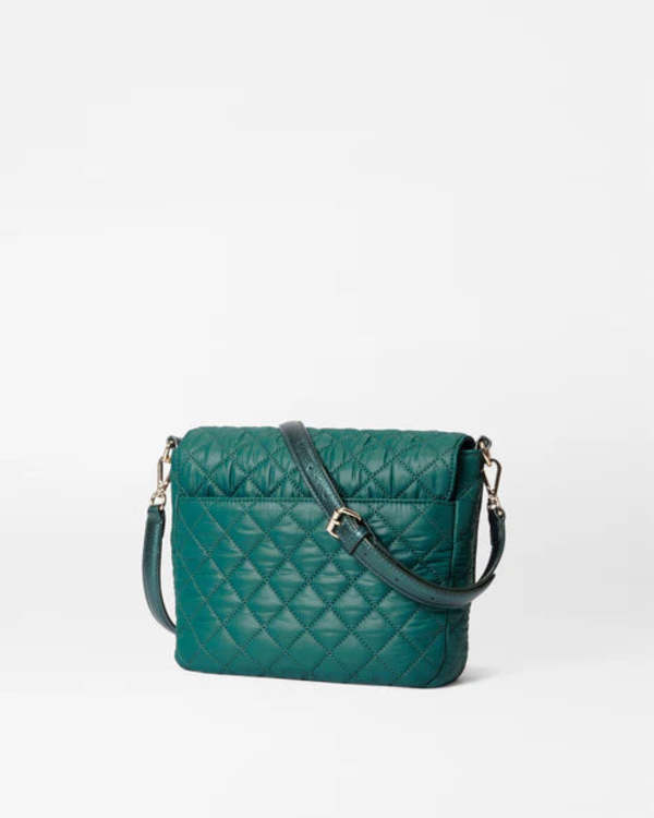 mz wallace MEDIUM CROSBY LOCK CROSSBODY - EMERALD | Garmentory