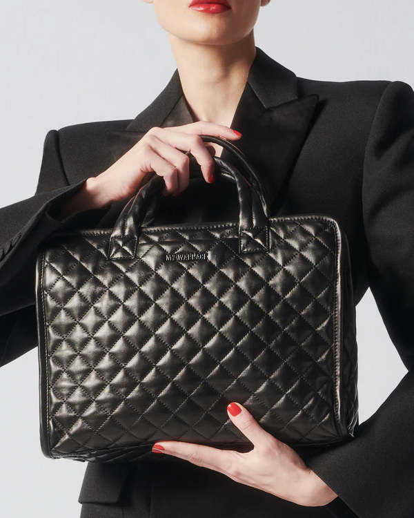 mz wallace MEDIUM METRO BOX TOTE black Garmentory