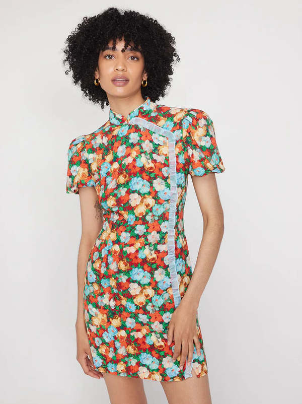 mini mauve dress Lilibet Mini Dress