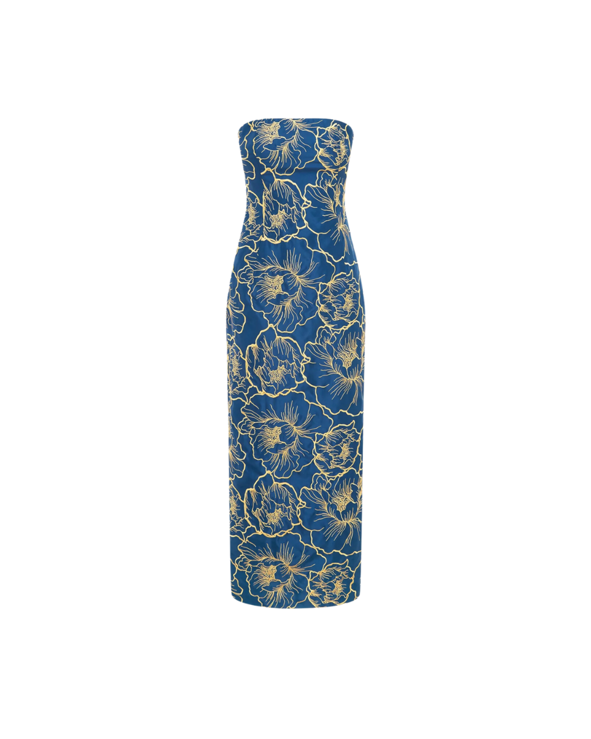 chinese dress ladies Rayna Appliqué Bustier Maxi Dress