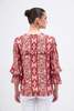 BEYOND BY VERA STELLA TOP - ARABESQUE MAROON - Thumbnail 6