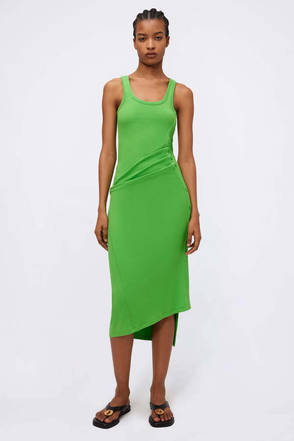 Simkhai Trudy Tank Midi Dress - Parakeet | Garmentory