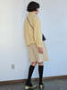 Vintage Cashmere Turtleneck - Lemon Cream - Thumbnail 5