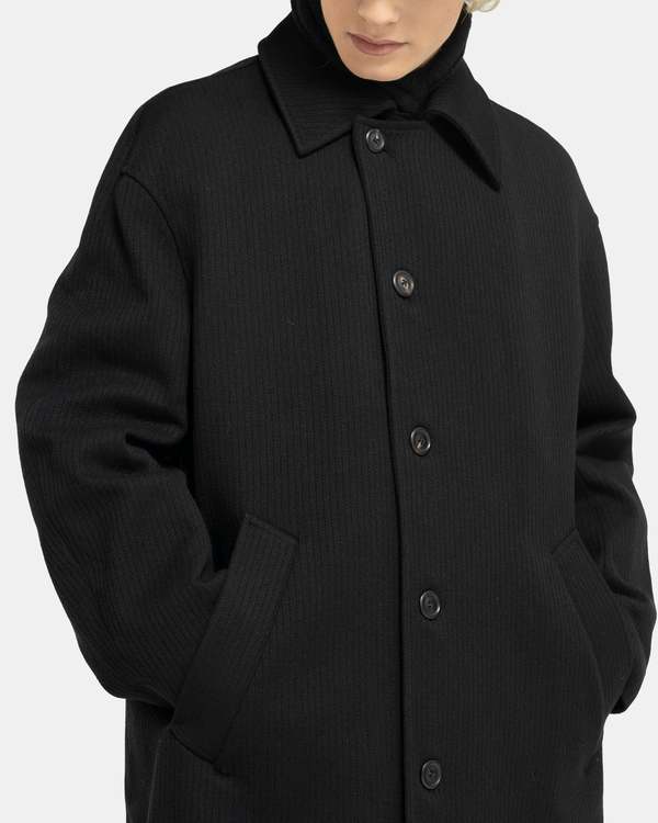 Our Legacy Collapse Car Coat - Black | Garmentory