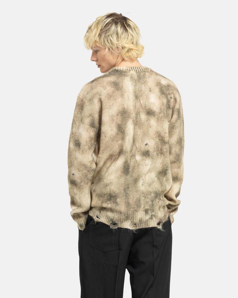トップス SONG FOR THE MUTE OVERSIZED SWEATER Song for the Mute Digital Print Oversized Sweater - Sepia