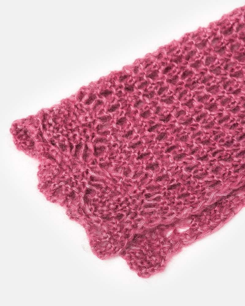 スカーフ BY FAR Woman Scarf Ruby 22FWJGSRU RUBY Domestic-Scarf-in-Uncut-Ruby-