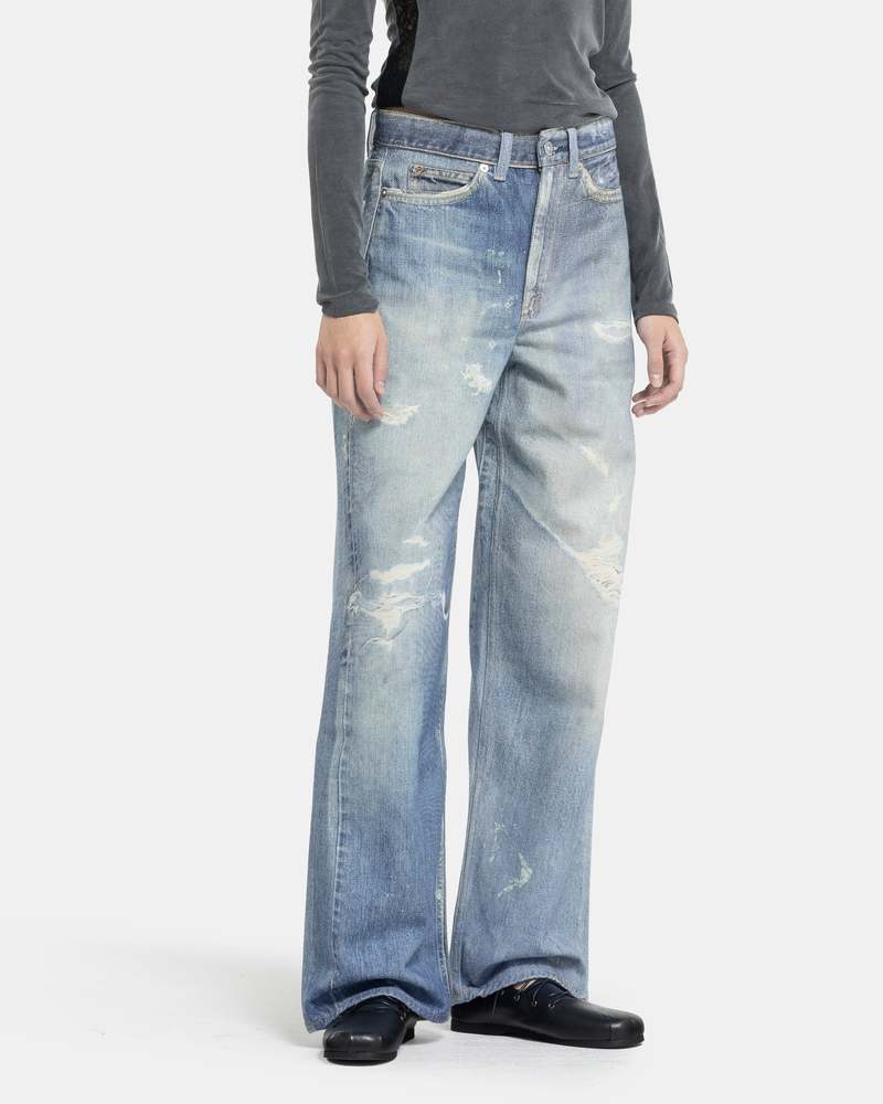 パンツ ourlegacy FULL CUT Digital Denim Print Our Legacy - Full Cut Digital Denim Print
