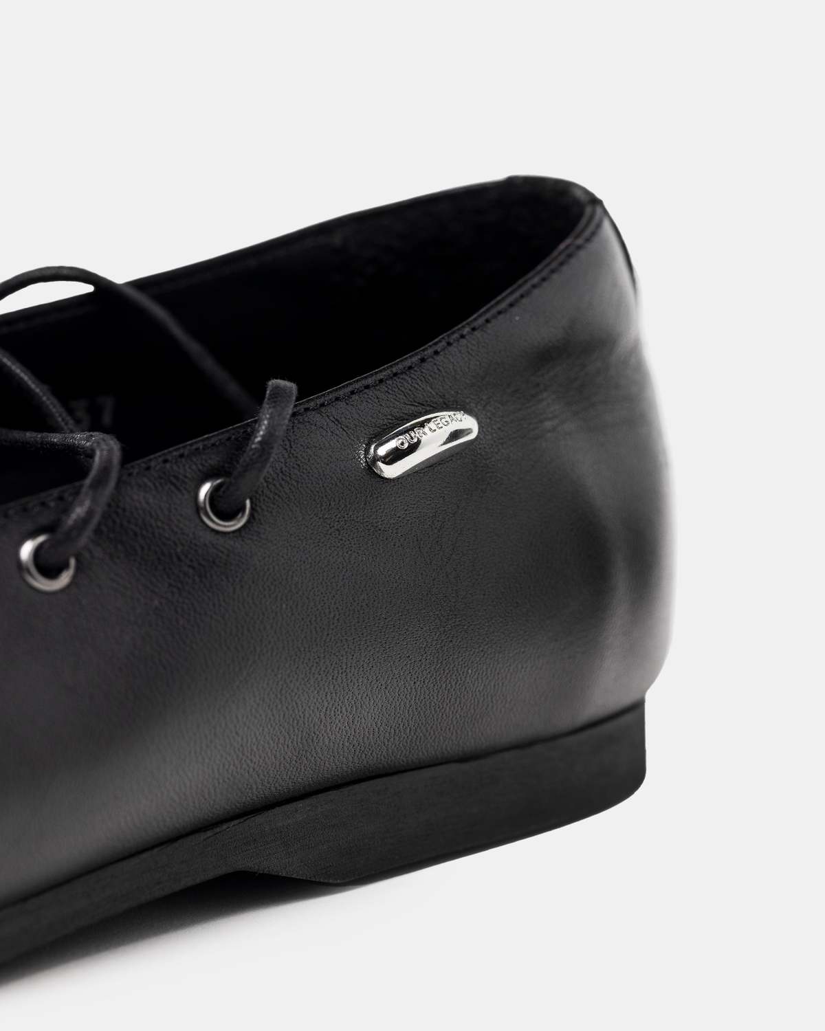 Our Legacy Laced Slip on - Black - Image 4 of 6