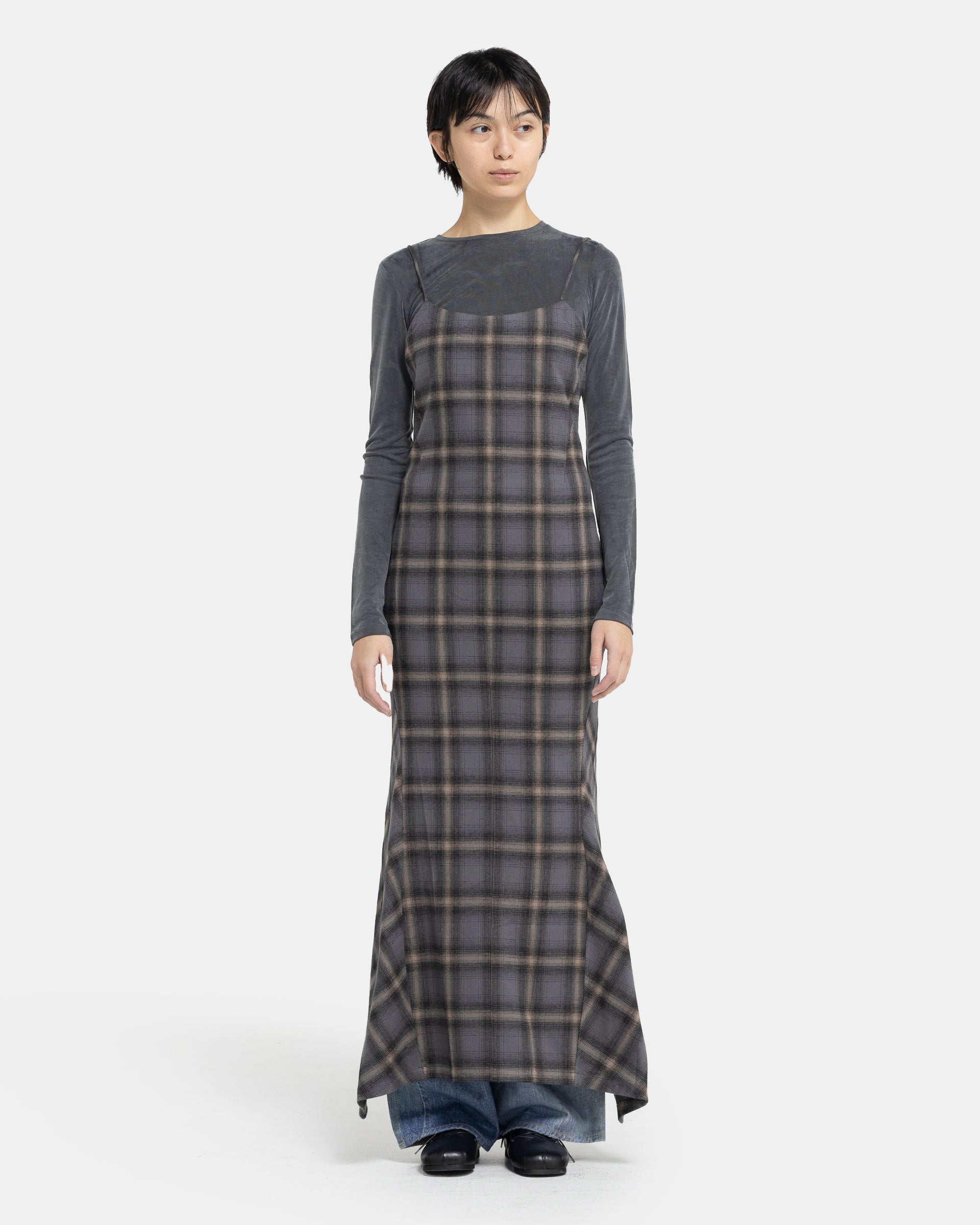 【送料&関税込】Our Legacy Naiad Dress Our Legacy Naiad Dress - Oyster Check | Garmentory