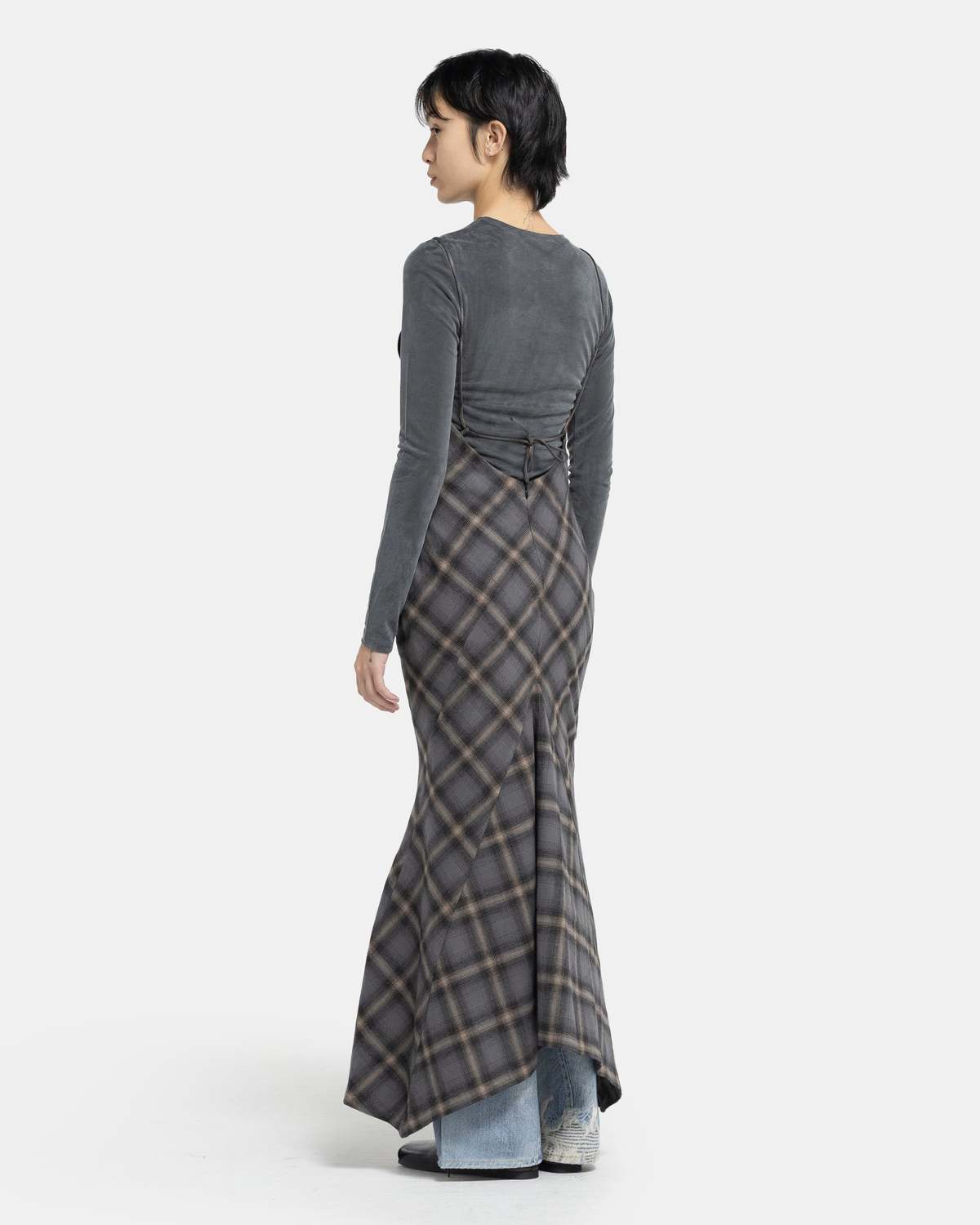 【送料&関税込】Our Legacy Naiad Dress Our Legacy Naiad Dress - Oyster Check | Garmentory