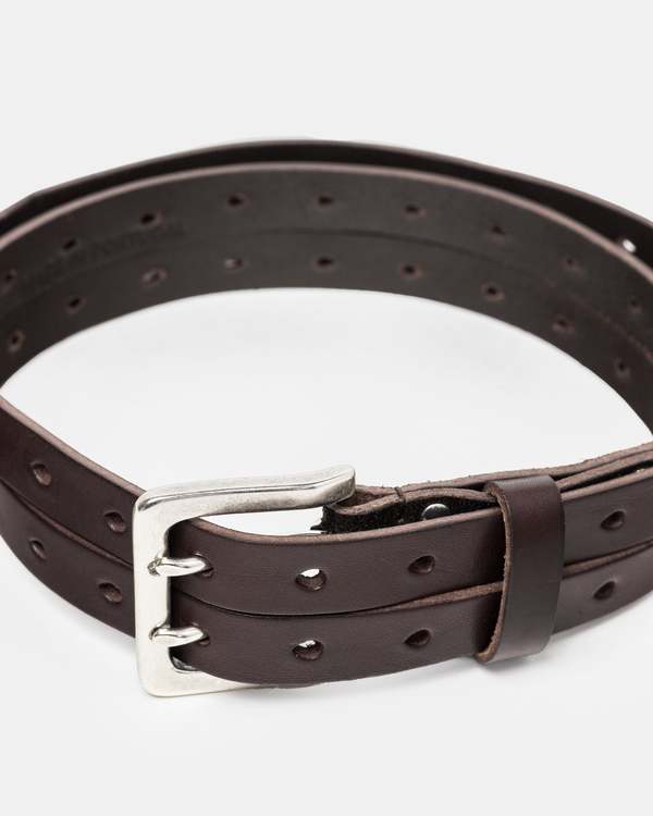 Our Legacy Split Belt - Brown | Garmentory