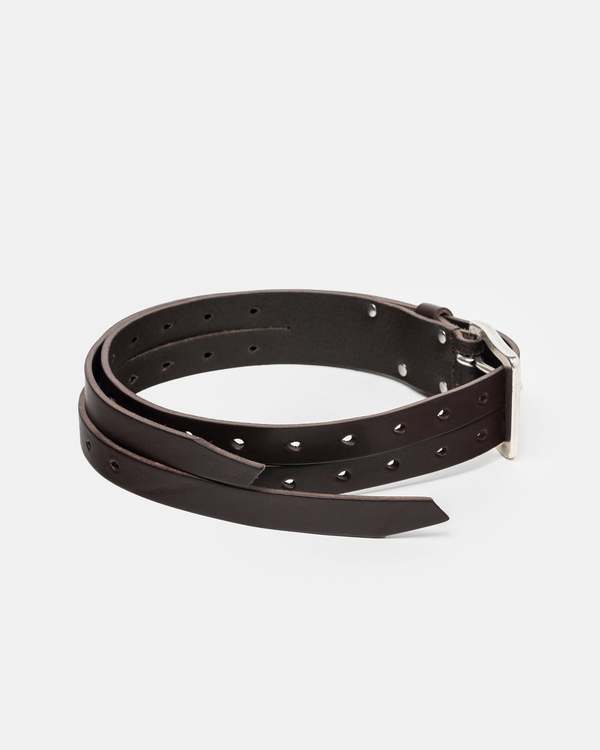 Our Legacy Split Belt - Brown | Garmentory