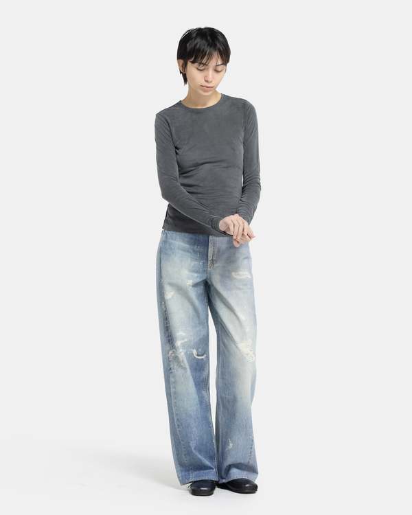 Our Legacy Super Slim Longsleeve - Dark Grey | Garmentory