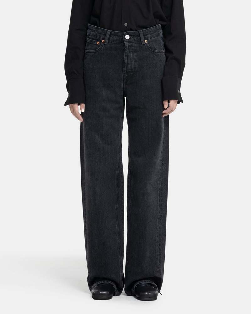 Our Legacy Treble Cut Jeans - Black Chain Twill | Garmentory