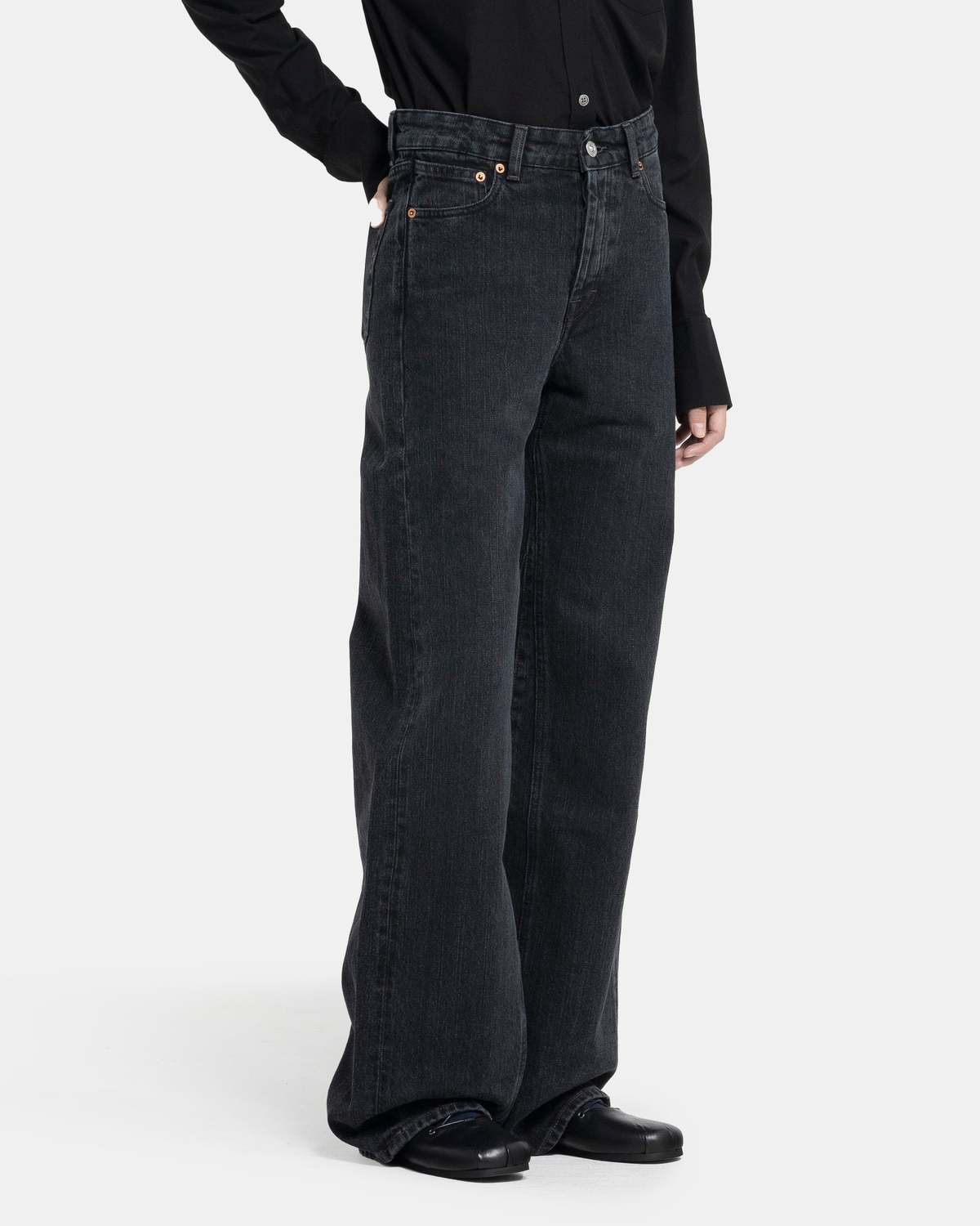 Our Legacy Treble Cut Jeans - Black Chain Twill | Garmentory
