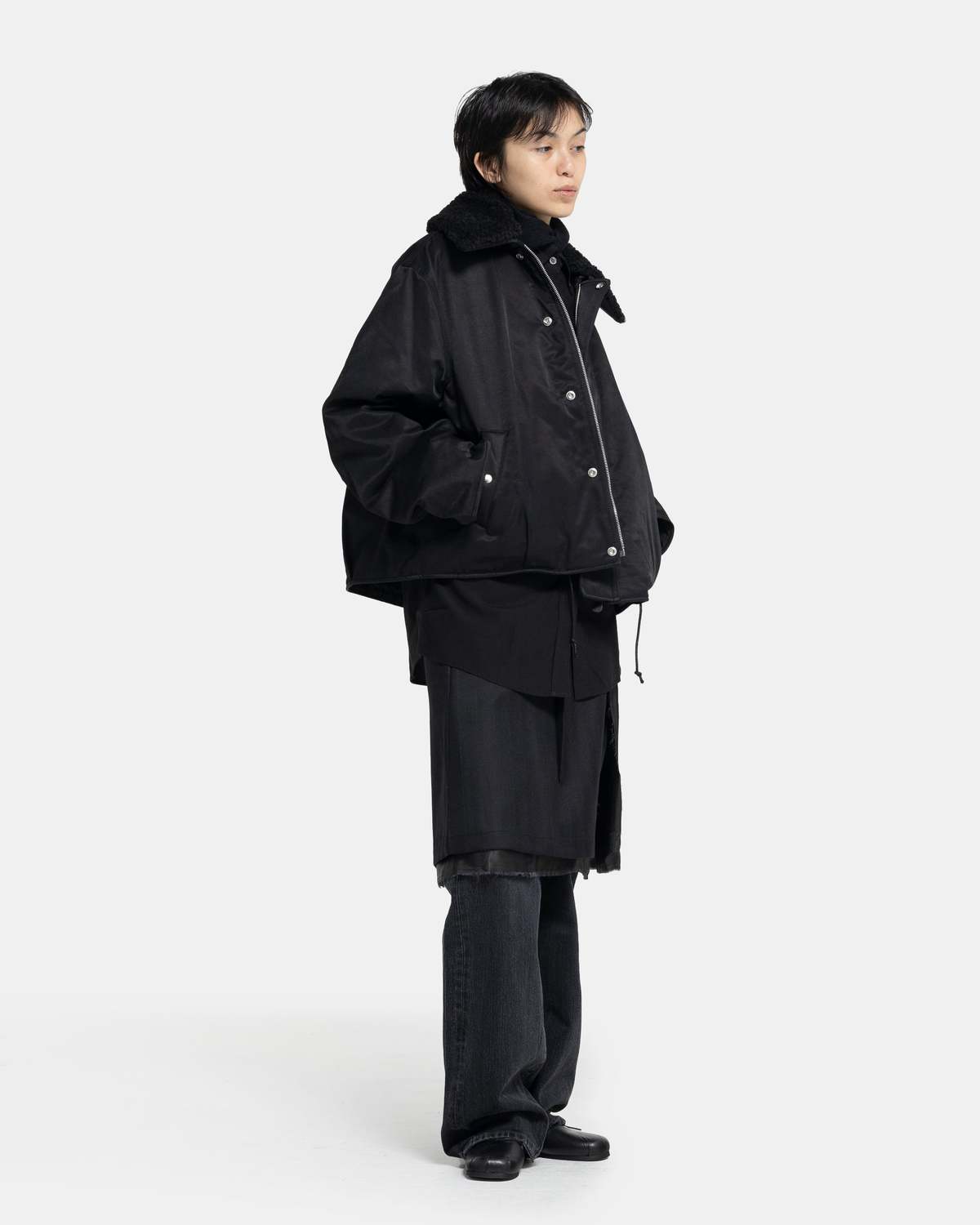 ボトムスその他 Our Legacy Treble Cut Real Black Chain Twill (W) Our Legacy - Full Cut Black Sand Chain Twill