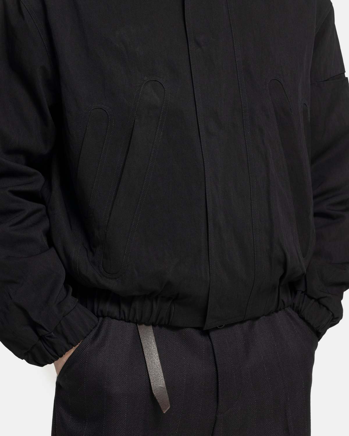 COMMON DIVISOR Zuid Cropped Jacket - Black | Garmentory