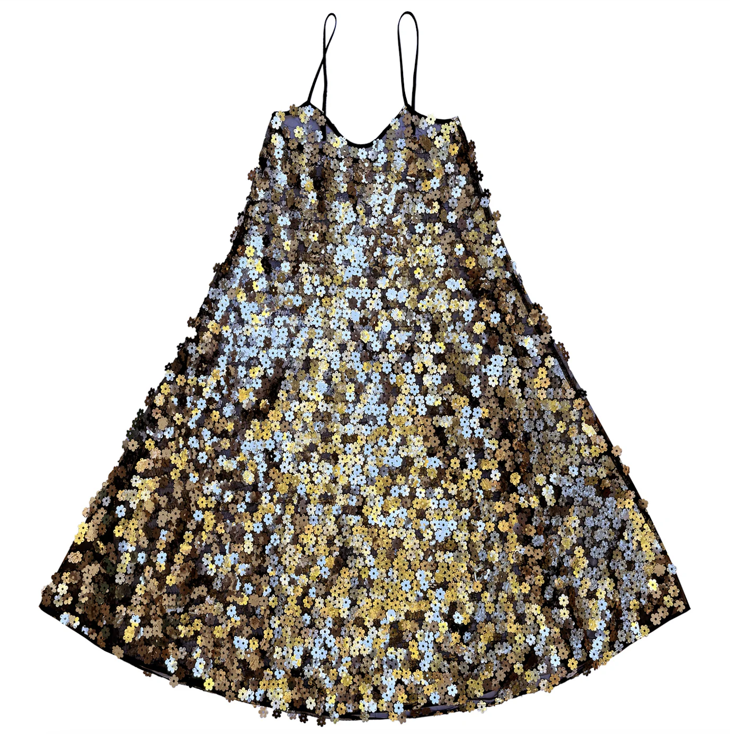 slim fit dress slacks Vintage Galanos for Saks Fifth Avenue Tinsel Slip Dress  Recess