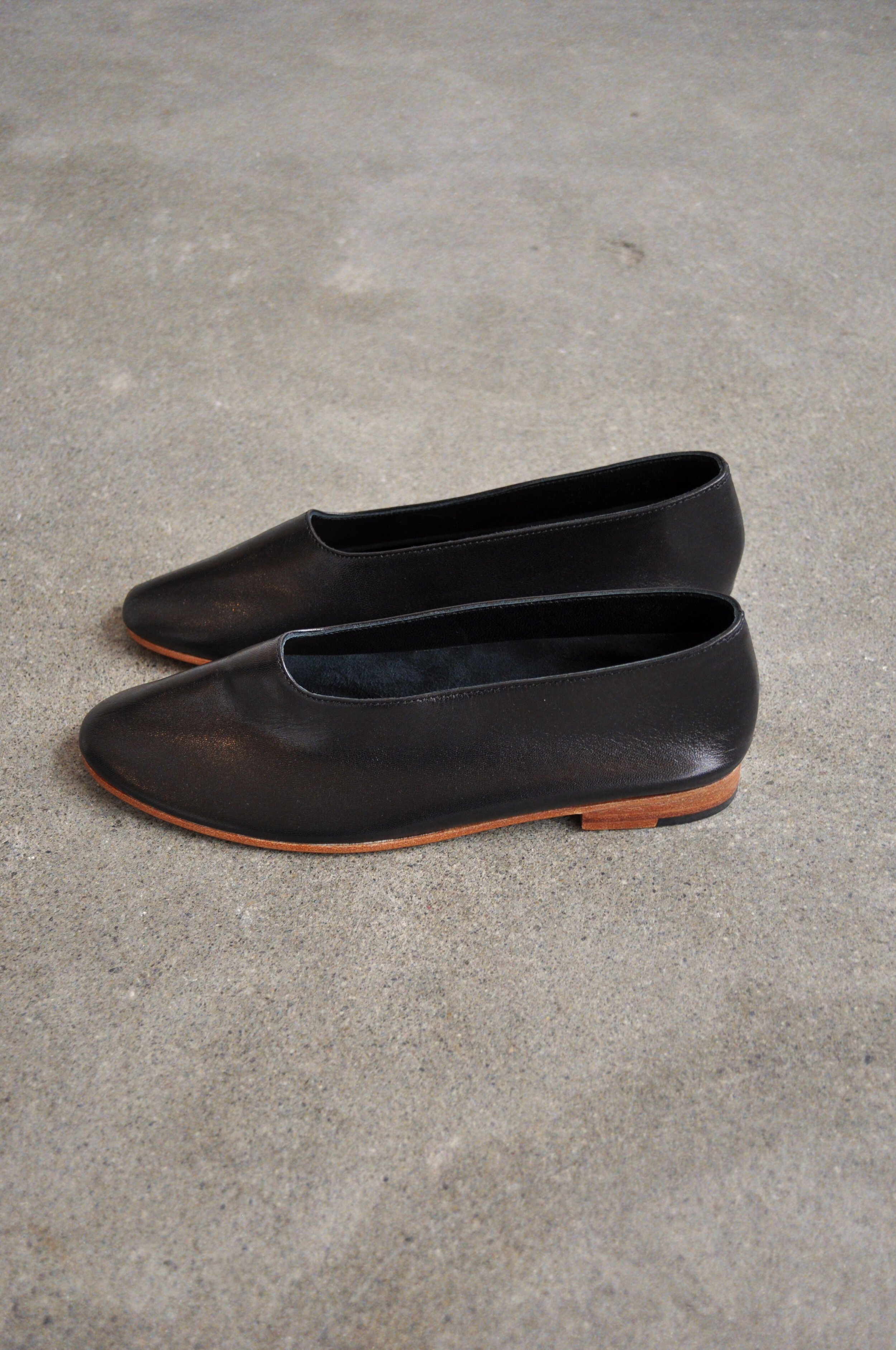 靴 Martiniano flat shoes MARTINIANO Glove Shoe ballet flats NEW NWOB Grass green