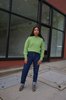 Carleen One-Tone Button Fly Jeans - Thumbnail 4