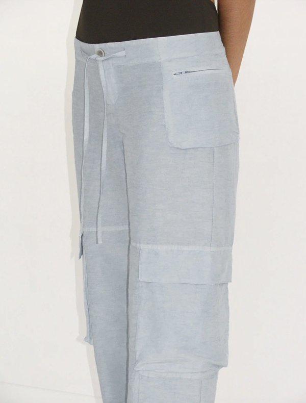 Paloma Wool Floresta Cargo Pant - Light Blue | Garmentory