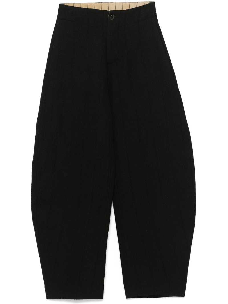 Uma Wang Wool Pollock Pants - Black | Garmentory