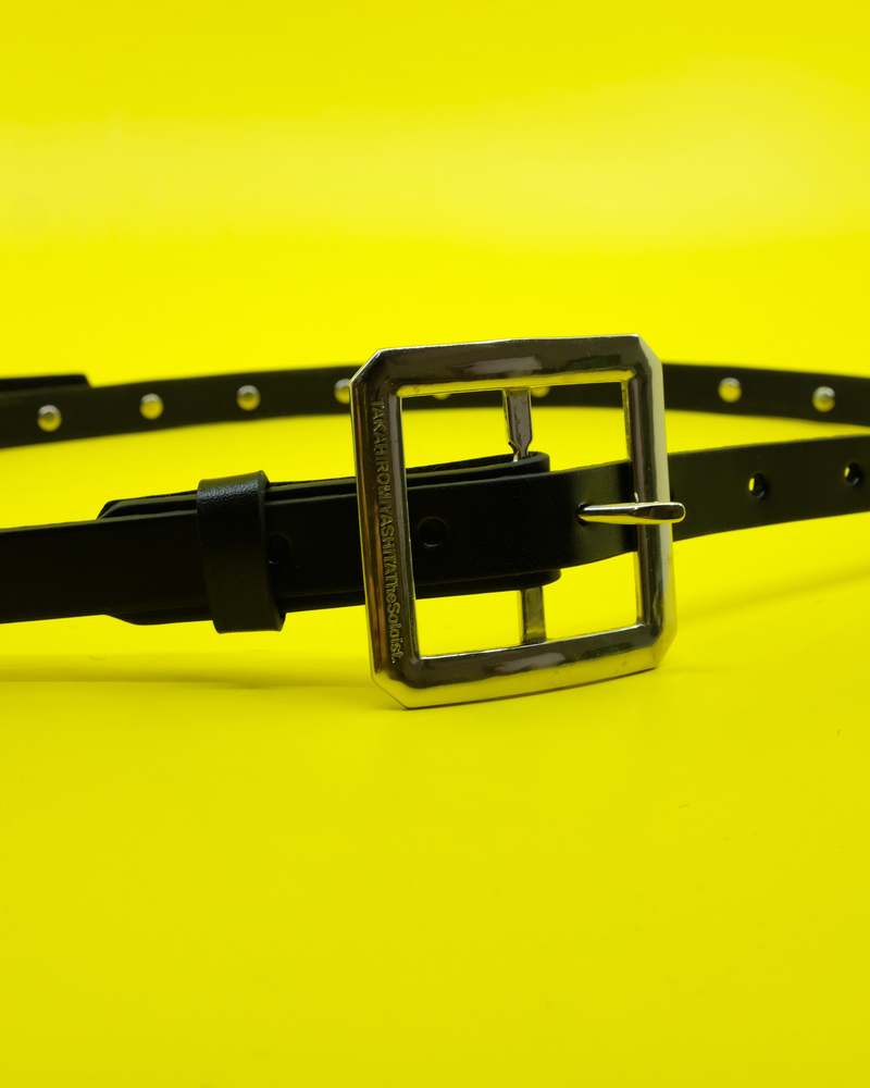 TAKAHIROMIYASHITA The Soloist. Cow Leather Single Pin Buckle