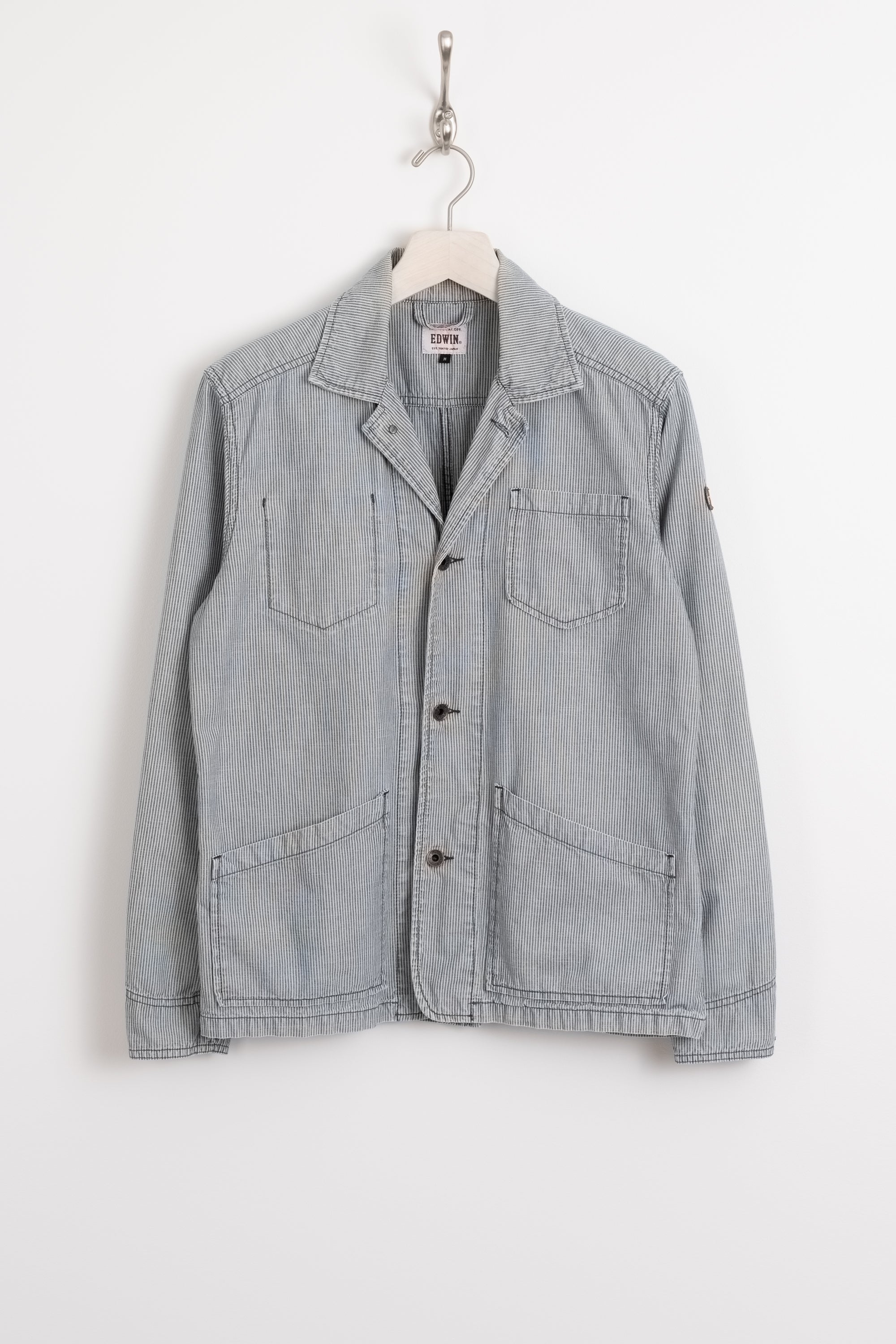 Edwin Hickory Stripe Work Jacket | Garmentory
