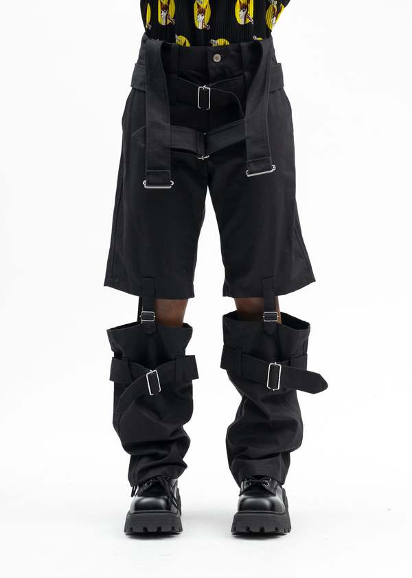 パンツ KIDILL 24AW HARNESS BONDAGE PANTS BLACK HARNESS BONDAGE PANTS | Garmentory