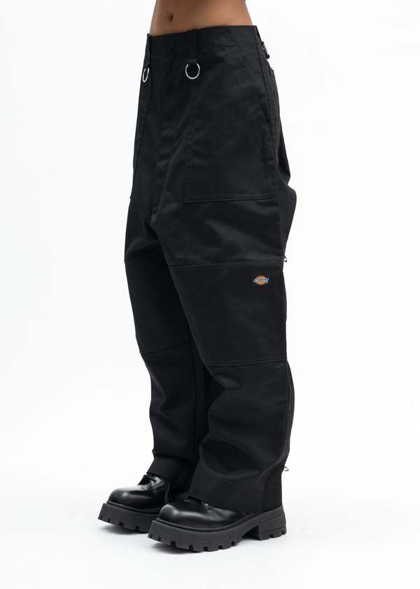 Kidill Dickies Loose Fit Bondage Pants - Black | Garmentory