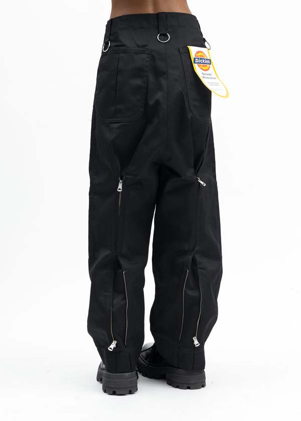 Kidill Dickies Loose Fit Bondage Pants - Black | Garmentory