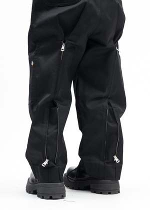 Kidill Dickies Loose Fit Bondage Pants - Black | Garmentory