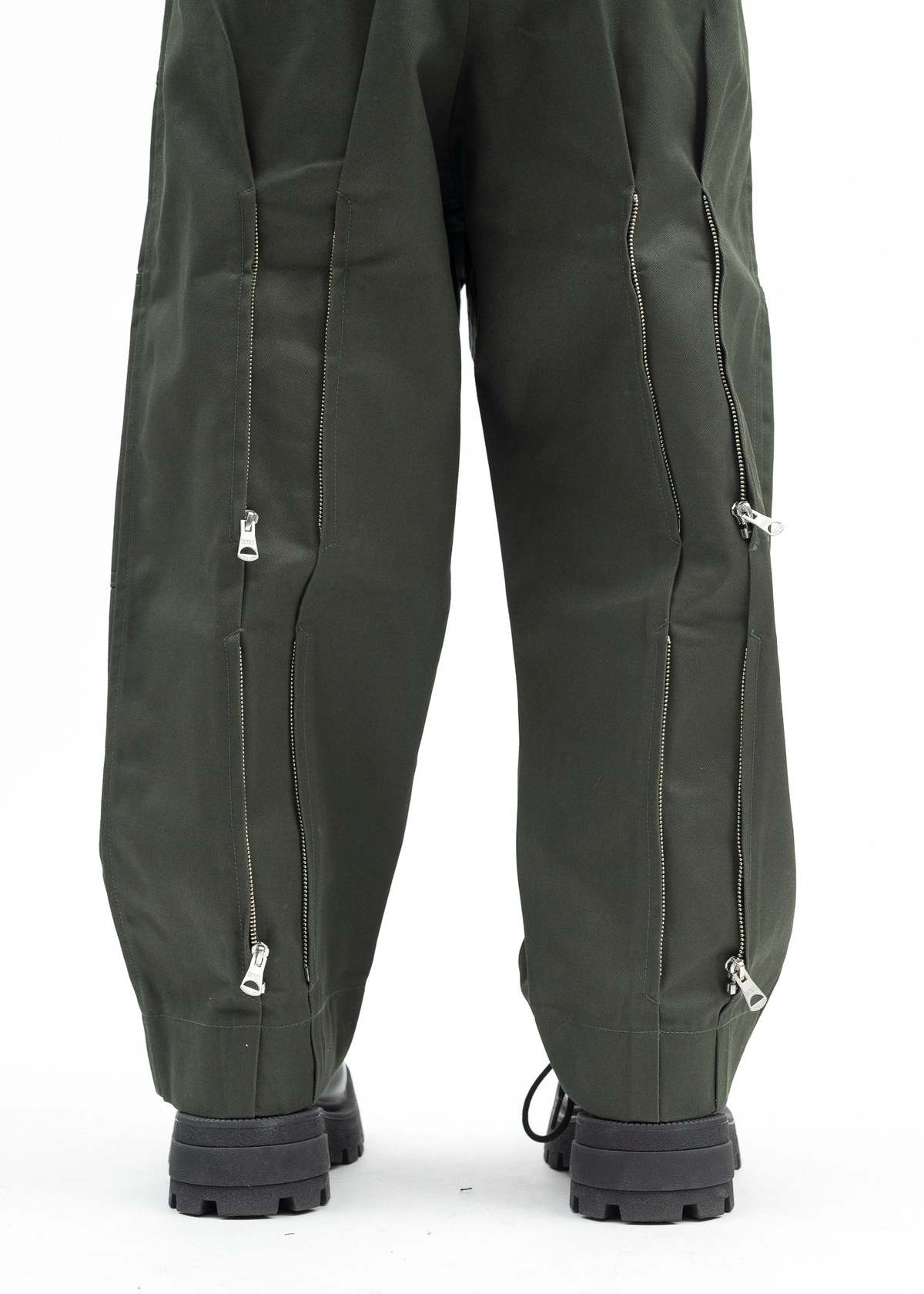 Kidill GREEN KIDILL DICKIES LOOSE FIT BONDAGE PANTS - GREEN - Image 4 of 6