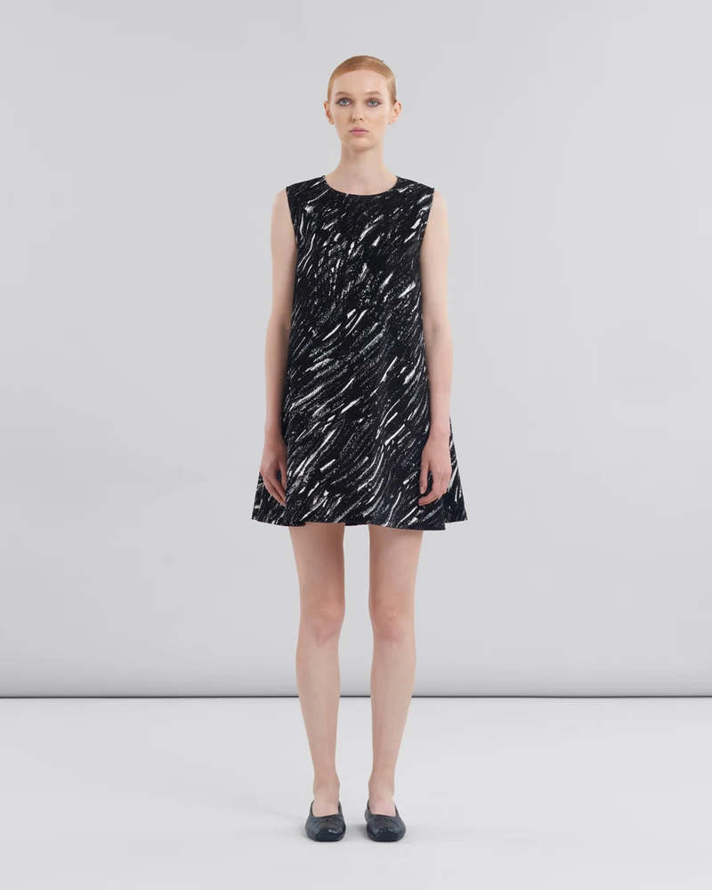 ワンピース MARNI MINI DRESS Marni A-Line Mini Dress - black | Garmentory