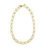 Janis Savitt Gold Oval Link Chain Necklace - Thumbnail 1