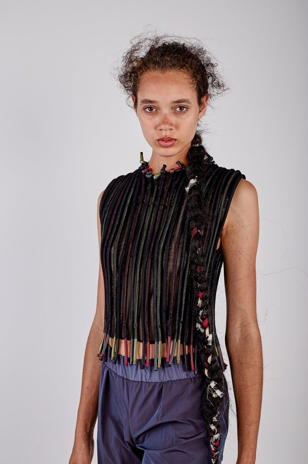 Kahle Multi-Colored Corderd Tanktop