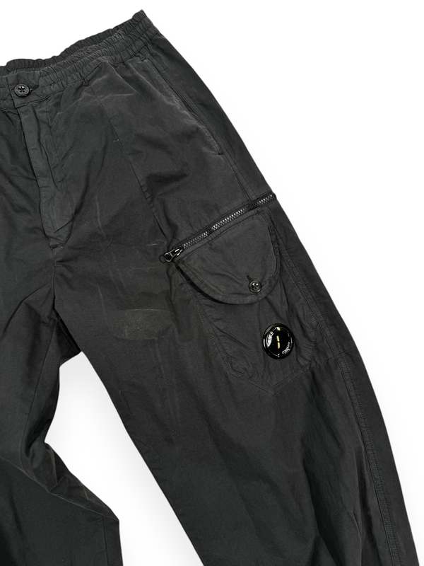 C.P. Company Microreps Boxy Cargo Pants - Black Sand | Garmentory