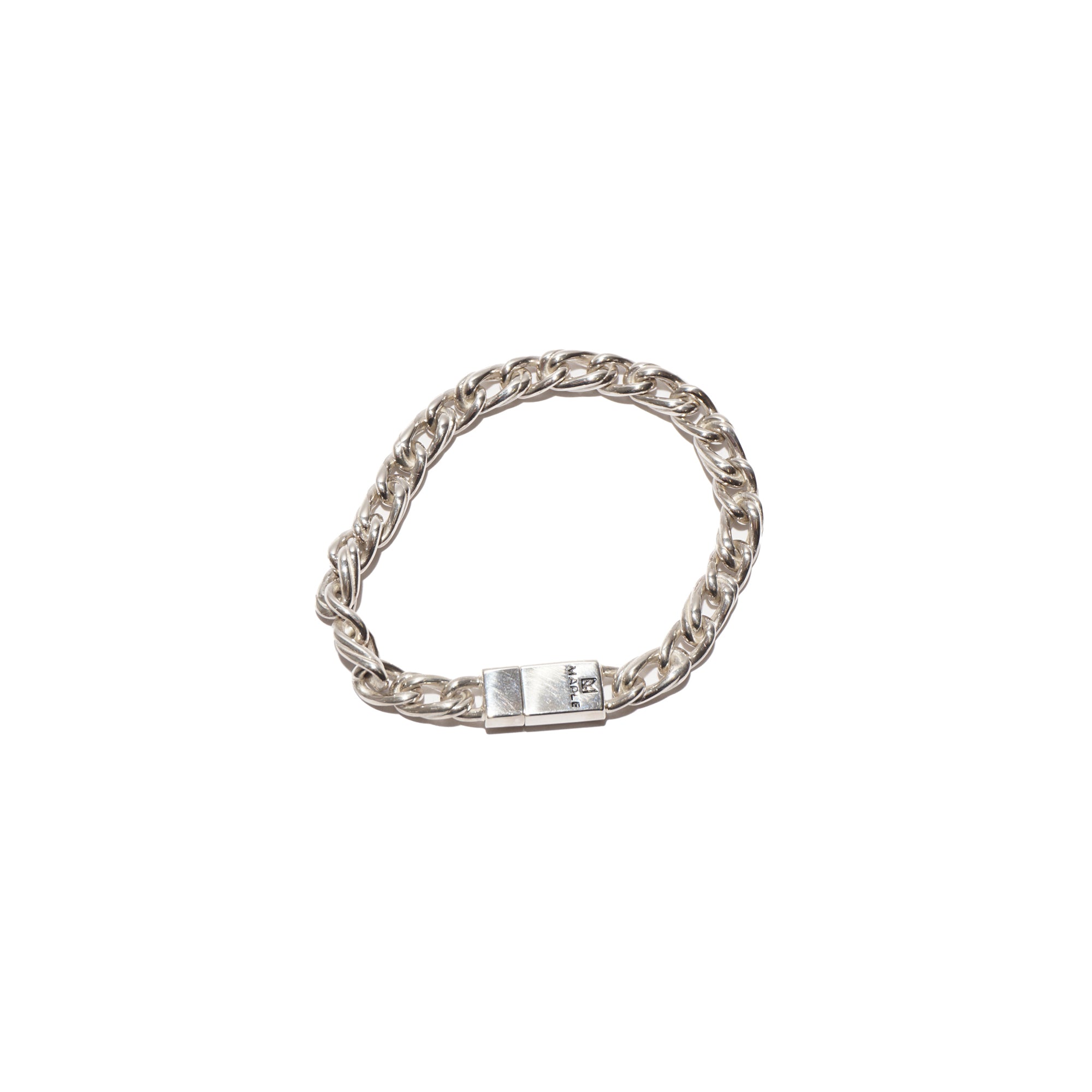 MAPLE DOUBLE LINK BRACELET - SILVER 925 | Garmentory