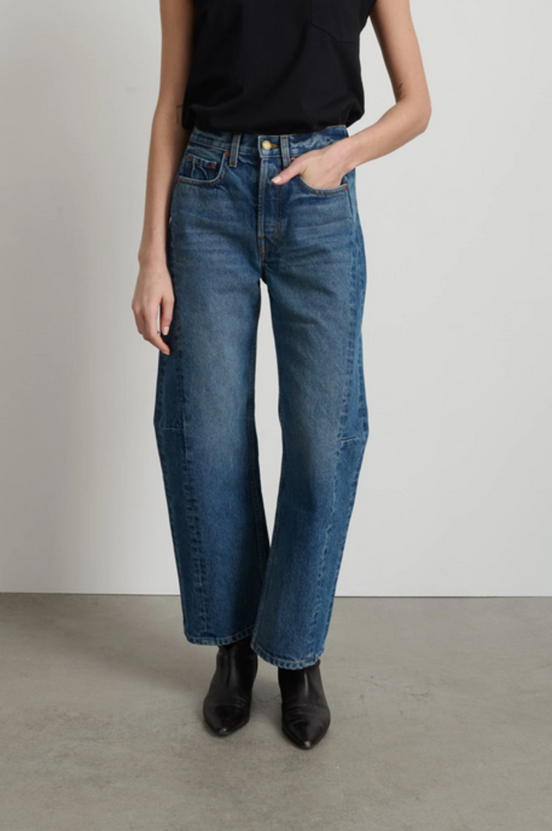 B Sides Slim Lasso Jean - Liesl Blue