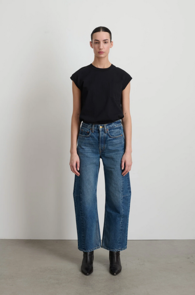 B Sides Slim Lasso Jean - Liesl Blue