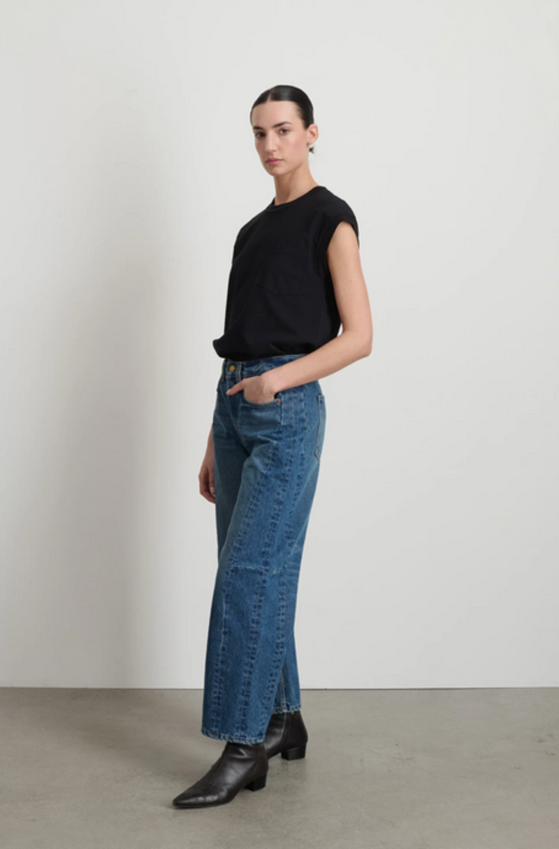 B Sides Slim Lasso Jean - Liesl Blue