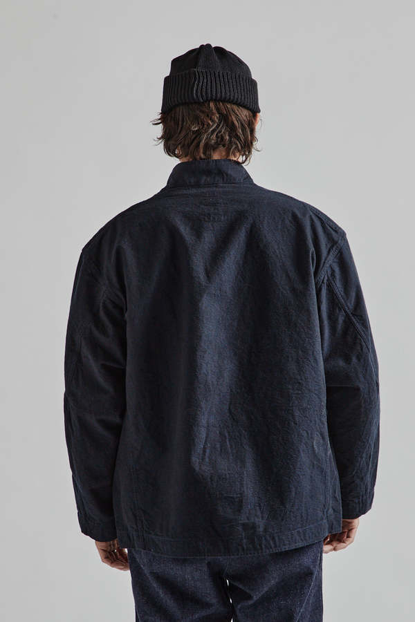 Nanamica Cotton Wool Mariner Jacket - Dark Navy | Garmentory
