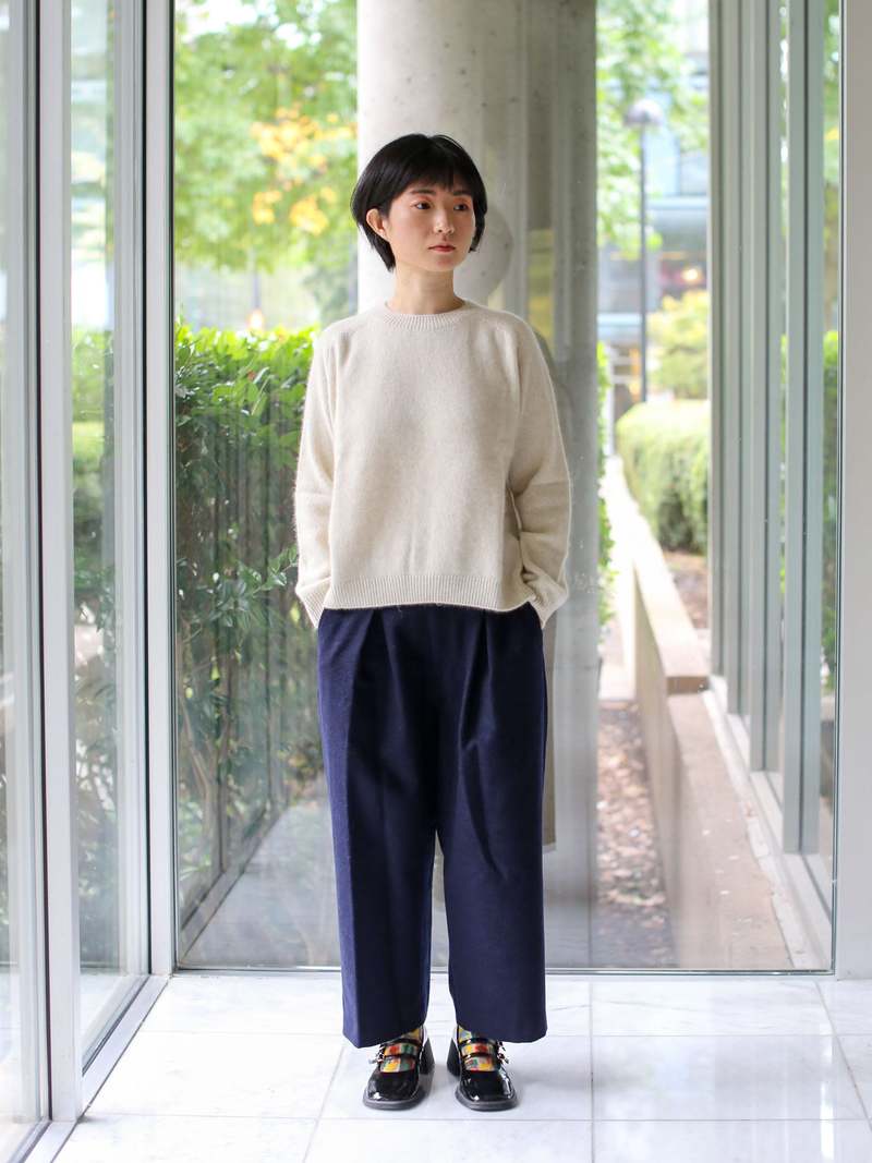 Evam Eva Wool Pullover - Cream | Garmentory